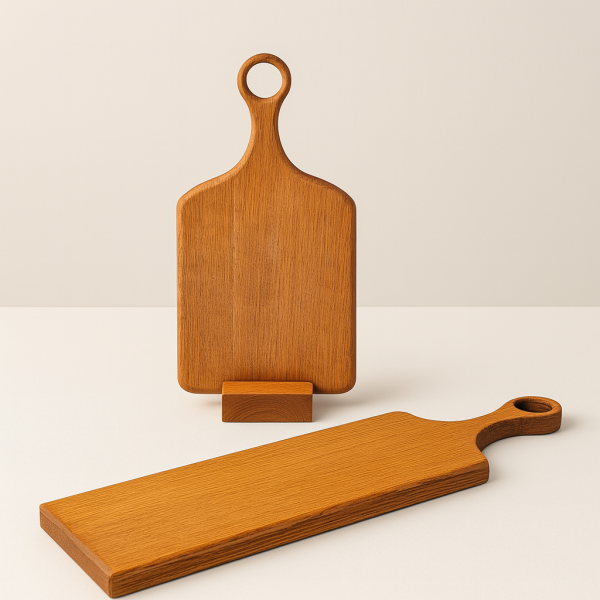 Doğal Dokunuş Ahşap Sunum & Kesme Seti