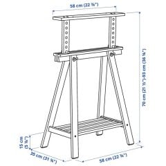 Nordik Çalışma Masası Ayağı