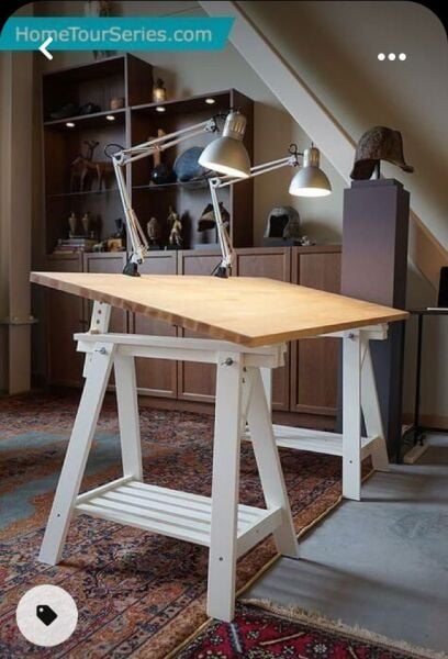 Nordik Çalışma Masası Ayağı