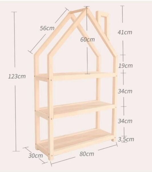 Masal Evi Montessori Kitaplık & Raf