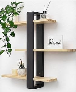 Nordic Wood Rack Dekoratif Raf